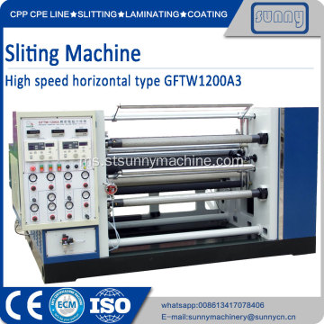 Jumbo slitting Rewinder untuk semua jenis filem